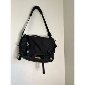 Timbuk2 Black Nylon Messenger Bag 15”x12